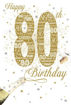 Picture of 80TH BIRTHDAY CARD